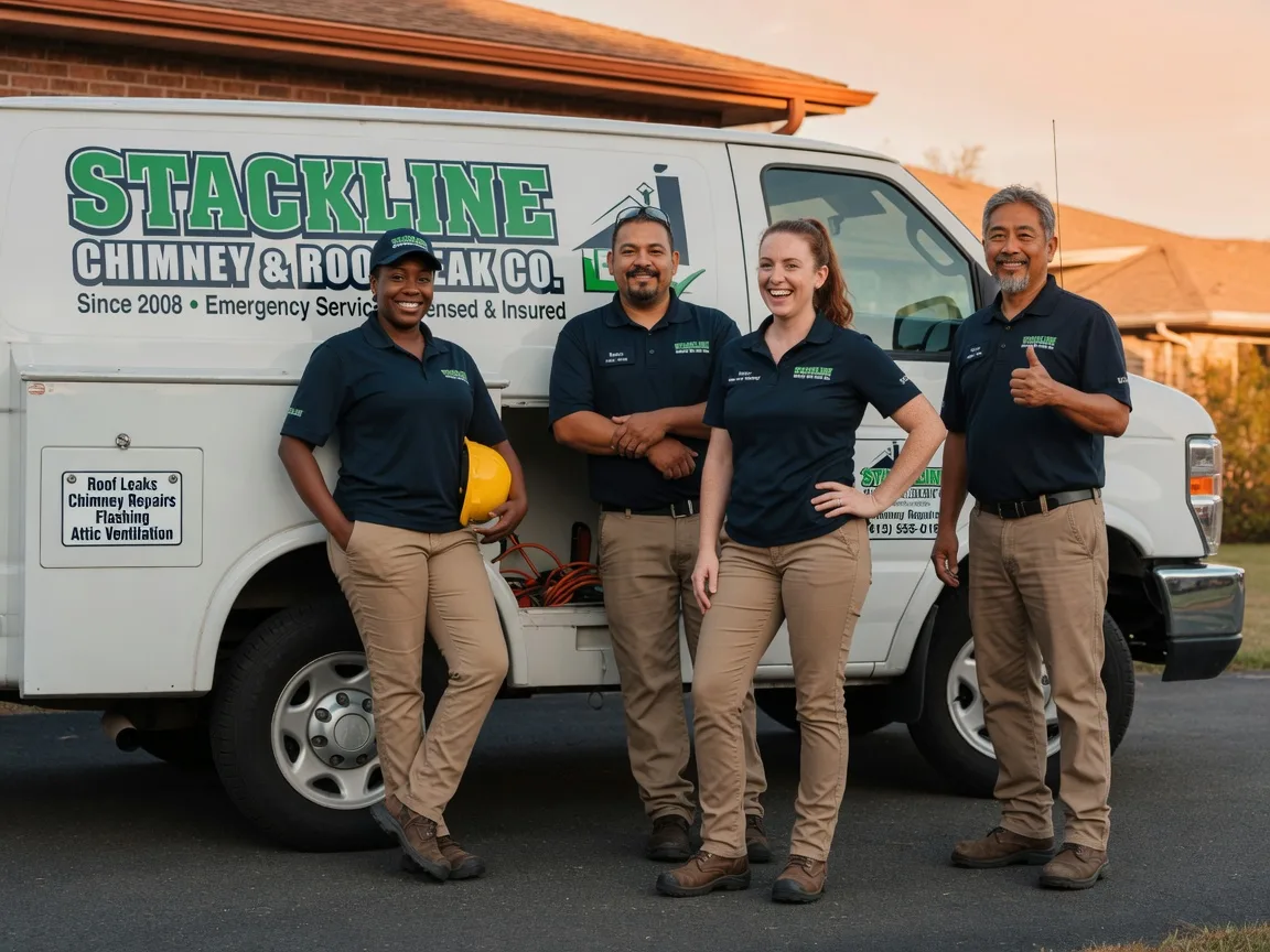 Chimney flashing repair company in Nevada, OH